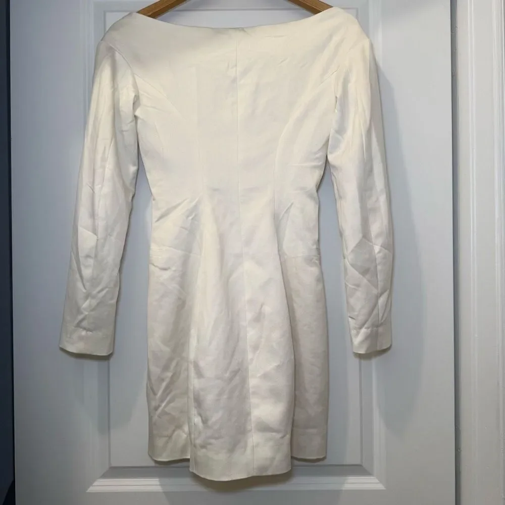House of CB London off the Shoulder White Dress size XS